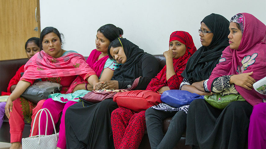 BANGLADESH ||”Female migrant workers return with their rights violated. Government should resolve this.”